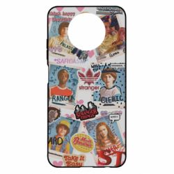 Чехол для Xiaomi Redmi Note 9 5G/Redmi Note 9T Очень странные дела. Стикеры