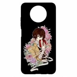 Чохол для Xiaomi Redmi Note 9 5G/Redmi Note 9T Osamu Dazai in flowers