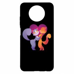 Чохол для Xiaomi Redmi Note 9 5G/Redmi Note 9T Парочка. Котики - PrintSalon