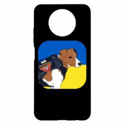 Чехол для Xiaomi Redmi Note 9 5G/Redmi Note 9T Патрон на фоне флага - PrintSalon