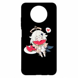 Чехол для Xiaomi Redmi Note 9 5G/Redmi Note 9T Паймон с арбузом