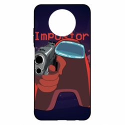 Чохол для Xiaomi Redmi Note 9 5G/Redmi Note 9T Red With A Gun - PrintSalon