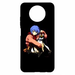 Чехол для Xiaomi Redmi Note 9 5G/Redmi Note 9T Rei Ayanami and Pen Pen - PrintSalon