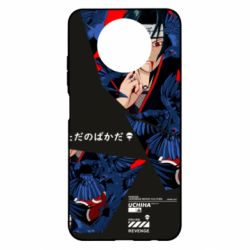 Чехол для Xiaomi Redmi Note 9 5G/Redmi Note 9T shattered Itachi art