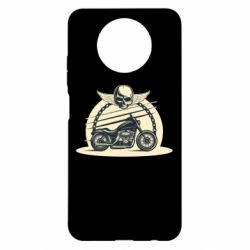Чехол для Xiaomi Redmi Note 9 5G/Redmi Note 9T Skull and Bike - PrintSalon