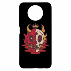 Чехол для Xiaomi Redmi Note 9 5G/Redmi Note 9T Skull face - PrintSalon