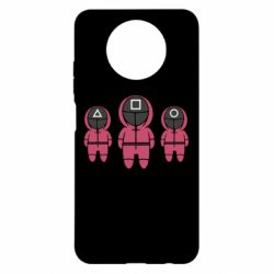 Чохол для Xiaomi Redmi Note 9 5G/Redmi Note 9T Солдати гра в Кальмара - PrintSalon