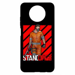 Чехол для Xiaomi Redmi Note 9 5G/Redmi Note 9T Standoff 2 Red Logo - PrintSalon