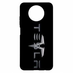 Чехол для Xiaomi Redmi Note 9 5G/Redmi Note 9T Tesla Car logo