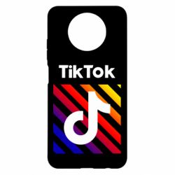 Чехол для Xiaomi Redmi Note 9 5G/Redmi Note 9T Tik Tok Colorful Logo - PrintSalon