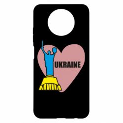 Чехол для Xiaomi Redmi Note 9 5G/Redmi Note 9T Ukraine in heart - PrintSalon