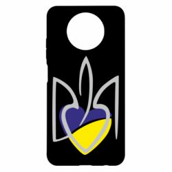 Чехол для Xiaomi Redmi Note 9 5G/Redmi Note 9T Ukrainian heart - PrintSalon