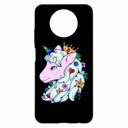 Чехол для Xiaomi Redmi Note 9 5G/Redmi Note 9T Unicorn Princess - PrintSalon