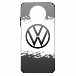 Чехол для Xiaomi Redmi Note 9 5G/Redmi Note 9T Volkswagen logo and grunge