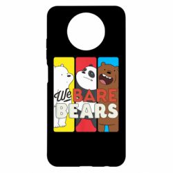 Чехол для Xiaomi Redmi Note 9 5G/Redmi Note 9T We bare bears collage - PrintSalon