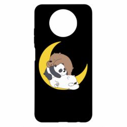 Чехол для Xiaomi Redmi Note 9 5G/Redmi Note 9T We bare bears sleep - PrintSalon