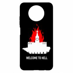 Чехол для Xiaomi Redmi Note 9 5G/Redmi Note 9T Welcome to Hell - PrintSalon