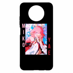 Чехол для Xiaomi Redmi Note 9 5G/Redmi Note 9T Yae Miko art - PrintSalon