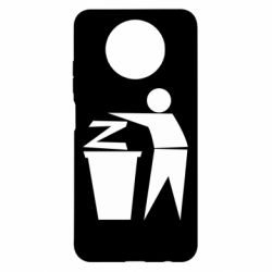 Чехол для Xiaomi Redmi Note 9 5G/Redmi Note 9T Z is a trash - PrintSalon