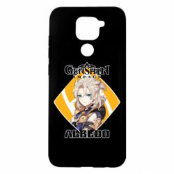 Чохол для Xiaomi Redmi Note 9 / Redmi 10X Albedo Genshin Impact - PrintSalon