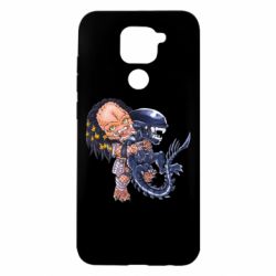 Чехол для Xiaomi Redmi Note 9/Redmi 10X Alien vs Predator - PrintSalon