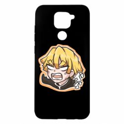 Чехол для Xiaomi Redmi Note 9/Redmi 10X Angry Zenitsu Agatsuma - PrintSalon