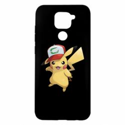 Чехол для Xiaomi Redmi Note 9/Redmi 10X Ash's hat Pikachu - PrintSalon