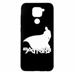 Чохол для Xiaomi Redmi Note 9 / Redmi 10X Batman and text - PrintSalon
