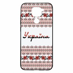 Чохол для Xiaomi Redmi Note 9/Redmi 10X Black and Red Ukraine - PrintSalon