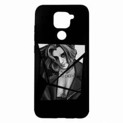 Чехол для Xiaomi Redmi Note 9/Redmi 10X Black and white Damiano - PrintSalon