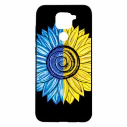 Чехол для Xiaomi Redmi Note 9/Redmi 10X Большой подсолнух Украина - PrintSalon