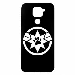 Чохол для Xiaomi Redmi Note 9 / Redmi 10X Captain Marvel's Cat - PrintSalon