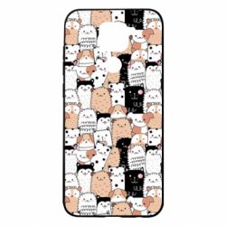 Чохол для Xiaomi Redmi Note 9 / Redmi 10X Cute dogs pattern - PrintSalon