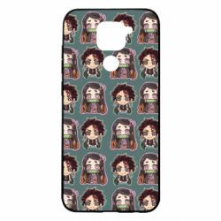 Чехол для Xiaomi Redmi Note 9/Redmi 10X Cute Tanjiro with Nezuko - PrintSalon