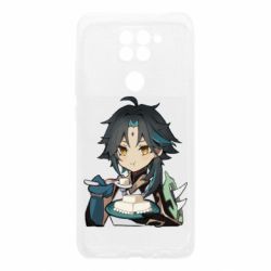 Чехол для Xiaomi Redmi Note 9/Redmi 10X Cяо кушает - PrintSalon