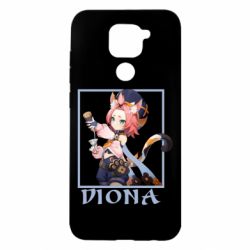 Чехол для Xiaomi Redmi Note 9/Redmi 10X Diona Genshin Impact - PrintSalon