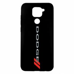 Чехол для Xiaomi Redmi Note 9/Redmi 10X Dodge logo - PrintSalon