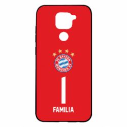 Чехол для Xiaomi Redmi Note 9/Redmi 10X FC Bayern. Твоя фамилия, номер (англ.) - PrintSalon