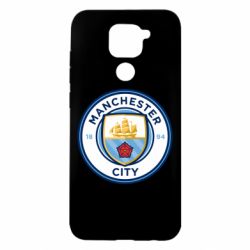 Чехол для Xiaomi Redmi Note 9/Redmi 10X FC Manchester City Logo - PrintSalon