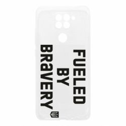 Чехол для Xiaomi Redmi Note 9/Redmi 10X Fueled by bravery - PrintSalon