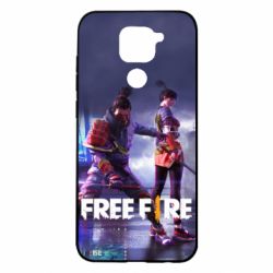 Чехол для Xiaomi Redmi Note 9/Redmi 10X Garena Free Fire Samurai Team - PrintSalon