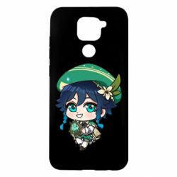 Чохол для Xiaomi Redmi Note 9 / Redmi 10X Genshin Impact chibi Venti - PrintSalon