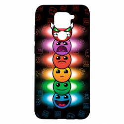 Чохол для Xiaomi Redmi Note 9 / Redmi 10X Geometry Dash Levels - PrintSalon