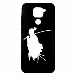 Чехол для Xiaomi Redmi Note 9/Redmi 10X Ghost Of Tsushima Silhouette - PrintSalon