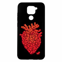 Чехол для Xiaomi Redmi Note 9/Redmi 10X Heart of many cats - PrintSalon