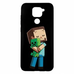 Чохол для Xiaomi Redmi Note 9 / Redmi 10X Heroes from Minecraft - PrintSalon