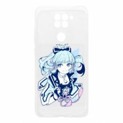 Чехол для Xiaomi Redmi Note 9/Redmi 10X Kamisato Ayaka - PrintSalon