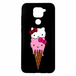 Чехол для Xiaomi Redmi Note 9/Redmi 10X Kitty ice cream - PrintSalon