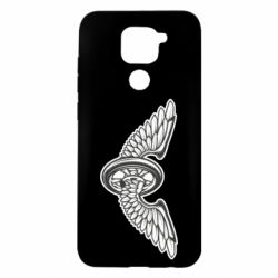 Чехол для Xiaomi Redmi Note 9/Redmi 10X Колесо и крылья - PrintSalon