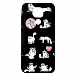 Чохол для Xiaomi Redmi Note 9 / Redmi 10X Кот Саймона емоції - PrintSalon